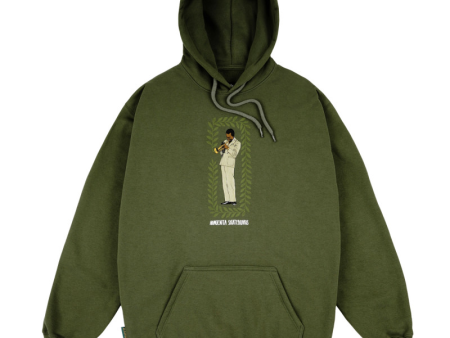 Magenta Skateboards - Miles Hoodie - Khaki Green Discount