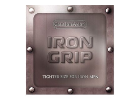 Caution Wear Iron Grip Snug Fit Condoms - Pack of 3 Online now