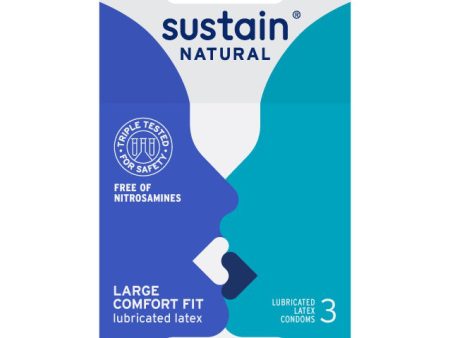 Sustain Condoms Comfort Fit - Pack of 3 Discount