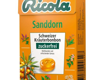 Ricola Sanddorn zuckerfrei Box 50g Hot on Sale