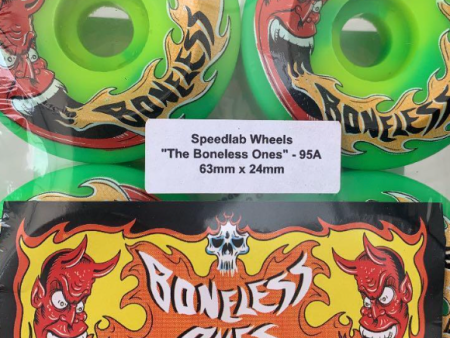 Speedlab Wheels| 63mm 95a| The Boneless Ones| Green Online