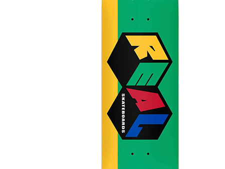 Real Skateboards | City Blocks| 8.25  Complete Skateboard Online