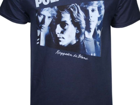 Police reggatta de Blanc Adult tee Navy Online Hot Sale