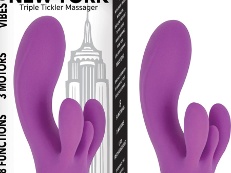 Vibes of New York Triple Tickler Massager Online Sale