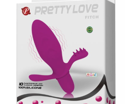 Pretty Love Fitch Anal Vibrator - Fuchsia Online Hot Sale