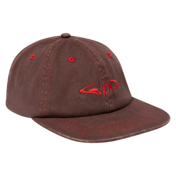 WKND Skateboards - Fishbone Logo - Brown Denim Hat Online now