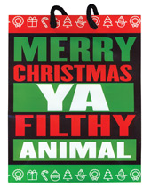 Christmas Ya Filthy Animal Present Gift Bag Online Sale