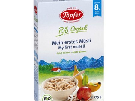 Töpfer Getreidebrei  Mein erstes Bio-Müsli  ab dem 8. Monat, 175 g Sale