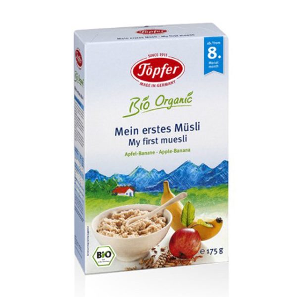 Töpfer Getreidebrei  Mein erstes Bio-Müsli  ab dem 8. Monat, 175 g Sale