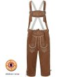 Herren Lederhose, Ideal für das Oktoberfest, Wildleder-Imitat   Traje alemán, pantalón con tirantes. ideal para el Oktoberfest Cheap