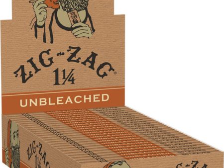 Zig Zag Unbleached Rolling Papers - 1 1 4  Supply