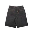 Theories - Plaza Denim Shorts - Washed Black - 32 Online Hot Sale