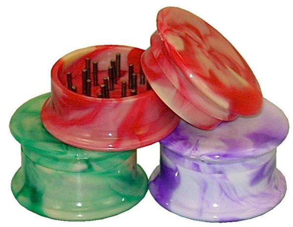 Acrylic Tie-Dye 2pc Grinder - 2  Hot on Sale