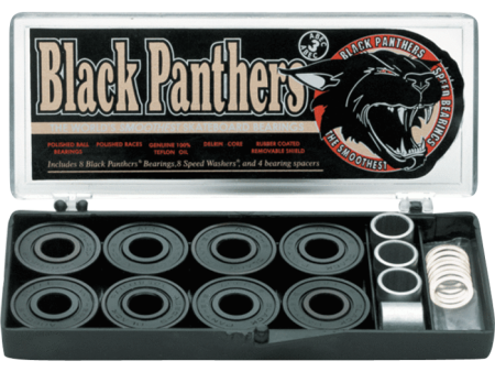 Shortys  Black Panthers ABEC 3 Bearings Online