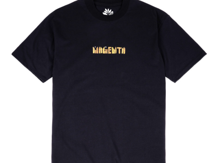 Magenta Skateboards - Downtown T-Shirt - Black Hot on Sale