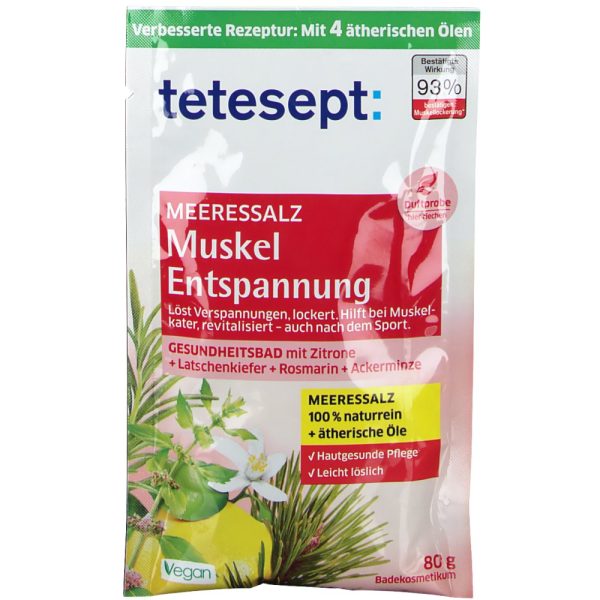 Tetesept Muskel und Entspannung Badesalz Fashion