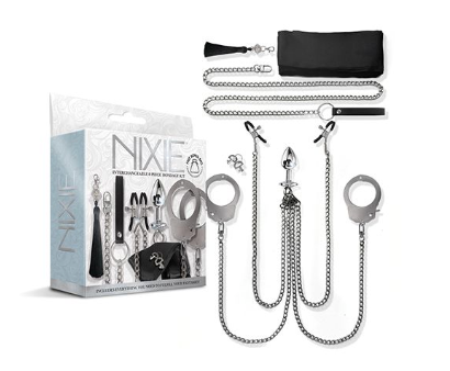 Nixie Interchangeable 8 Pc Bondage Kit Online now