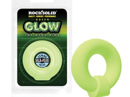 Rock Solid Glow in the Dark Mega Ring - Green Supply