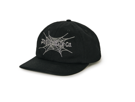 Polar Skate Co. - Michael Cap Spiderweb Hat - Black Fashion