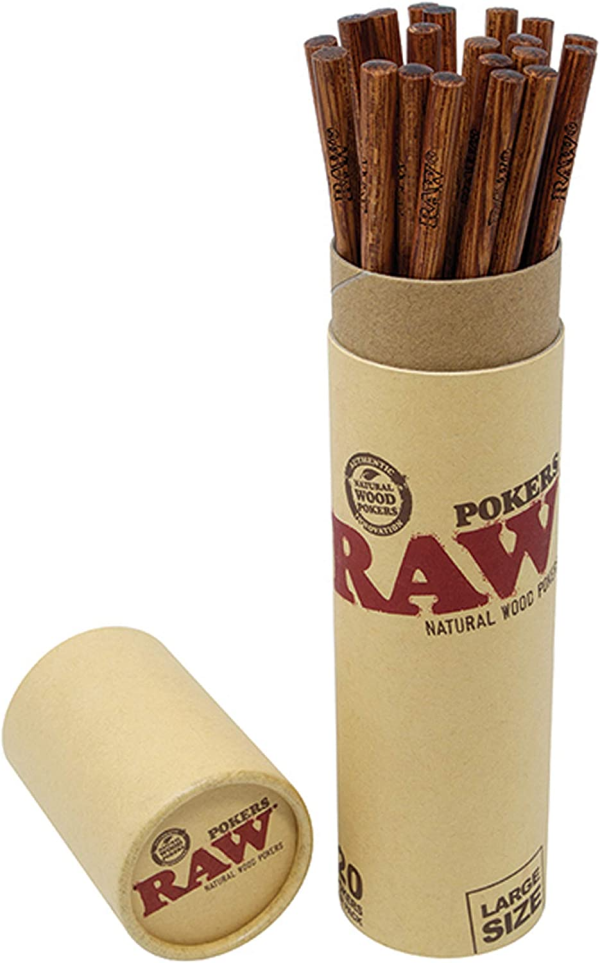 Raw Wooden Rolling Pokers - Individual Poker 1 pc Online