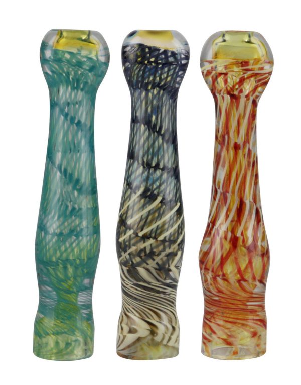 Latty Chillum Taster w  Flat Mouthpiece - 3.7  - Asst. Colors Supply