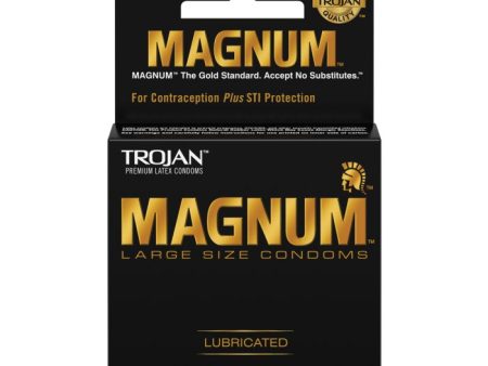 Trojan Magnum Condoms - Box of 3 on Sale