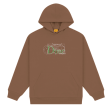 Dime - Ratio Hoodie - Brown Hot on Sale