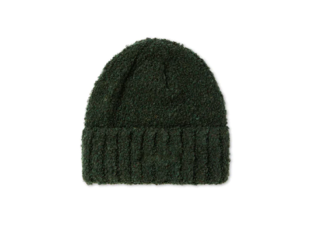 Polar Skate Co. - Fluffy Beanie - Dark Green Sale