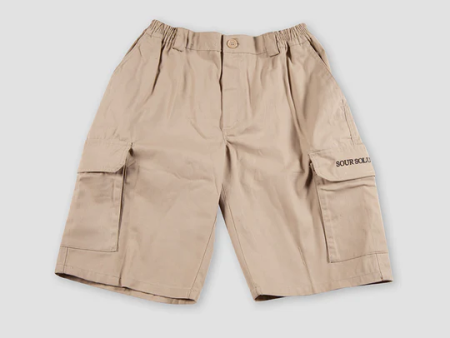 Sour Solution - Cargo Shorts - Beige - Medium For Sale