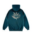 Magenta Skateboards - Botanic Hoodie - Petrol Blue For Discount