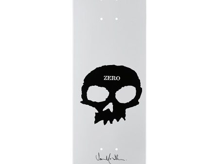 Zero Skateboards - 8.5  - Single Skull White Fashion