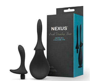 Nexus Anal Douche Set - Black Online