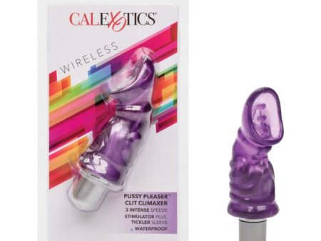 Pussy Pleaser Clit Climaxer - Purple For Cheap