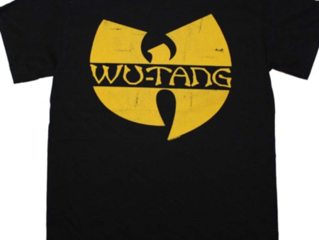 Wu-Tang Clan Classic Yellow Logo T-Shirt | Small Discount