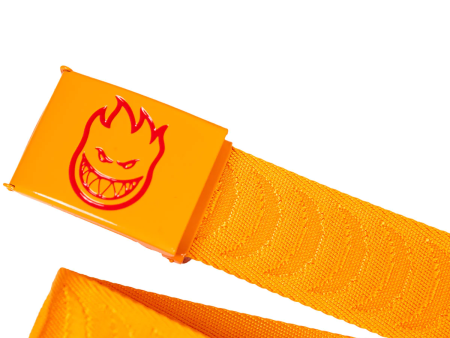 Spitfire Wheels - Big Head Fill Crescent Jacquard Belt - Orange For Discount