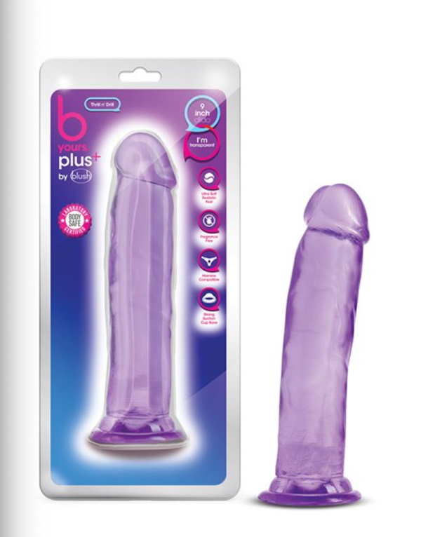 Blush B Yours Plus 9  Thrill n Drill - Purple on Sale