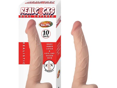 Real Cocks Dual Layered 10″ on Sale