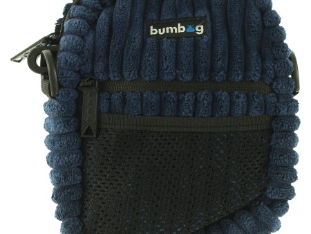 Bumbag Big Willie Compact Bag - Navy Corduroy Hot on Sale