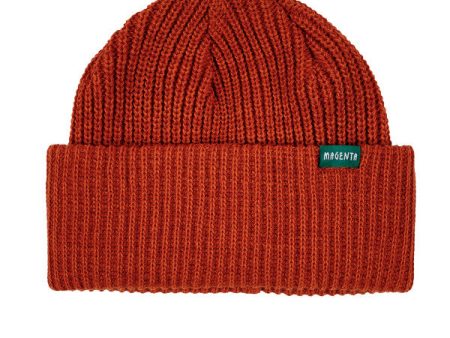 Magenta Skateboards - Script Beanie - Orange For Sale