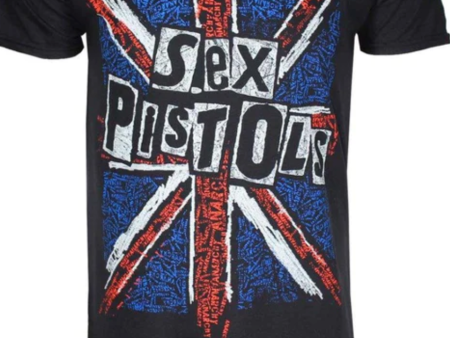 Sex Pistols Union Jack Mens T-Shirt Fashion