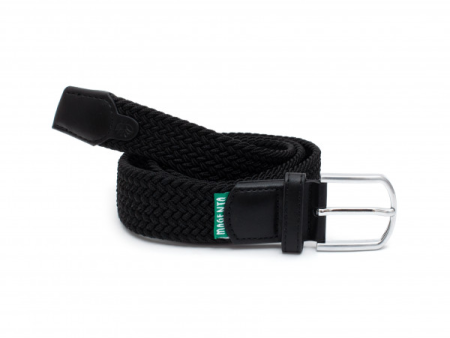 Magenta Skateboards - Tri Braided Belt - Black For Discount