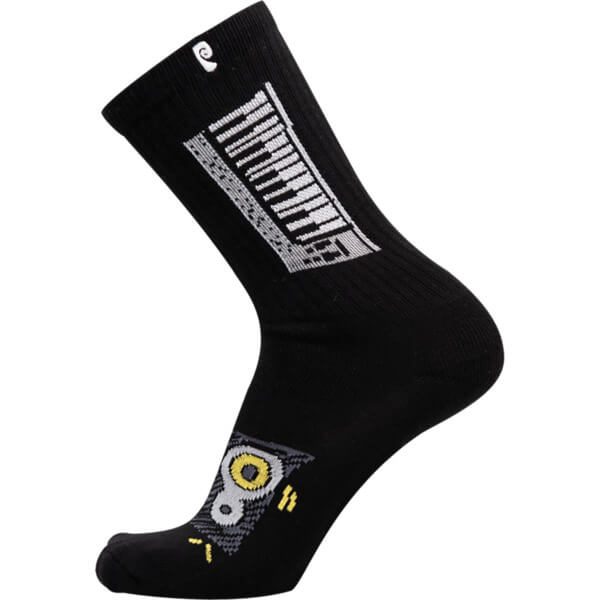 Psockadelic Windsor James Keys Equalizer Crew Socks - Black Discount