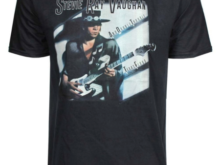 Stevie Ray Vaughan - Texas Flood Mens Lightweight T-Shirt Discount