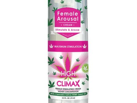 High Climax Female Stimulant w Hemp Seed Oil - .5 oz For Discount