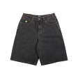 Theories - Plaza Denim Shorts - Washed Black - 32 Online Hot Sale