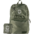 Spitfire - Burn Division Nylon Packable Backpack Bag - Military Green   White Online now