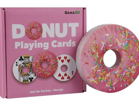 Donut Playing Cards - 3.5  Round Supply