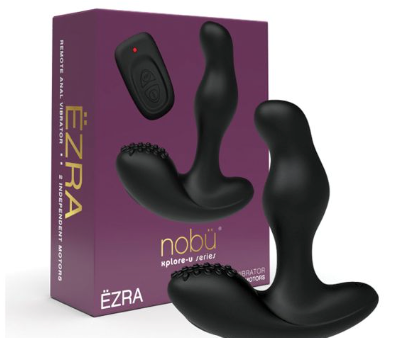 Nobu X-plore U Ezra Anal Vibrator - Black on Sale