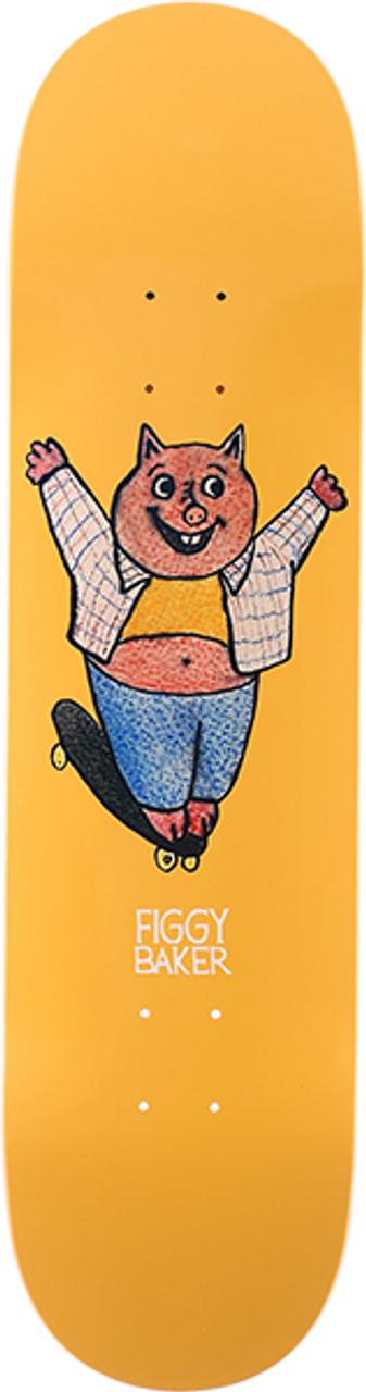 Baker Skateboards - Figgy Our Furry Friends Deck - 8.25  B2 Shape For Discount