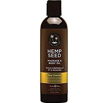 Earthly Body Massage & Body Oil - 8 oz Nag Champa For Sale